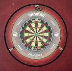 Complete dartsset Winmau, Ophalen, Zo goed als nieuw, Dartbord met pijlen