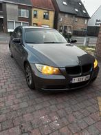Bmw E90 318D, Auto's, Achterwielaandrijving, Zwart, Leder, 5 deurs