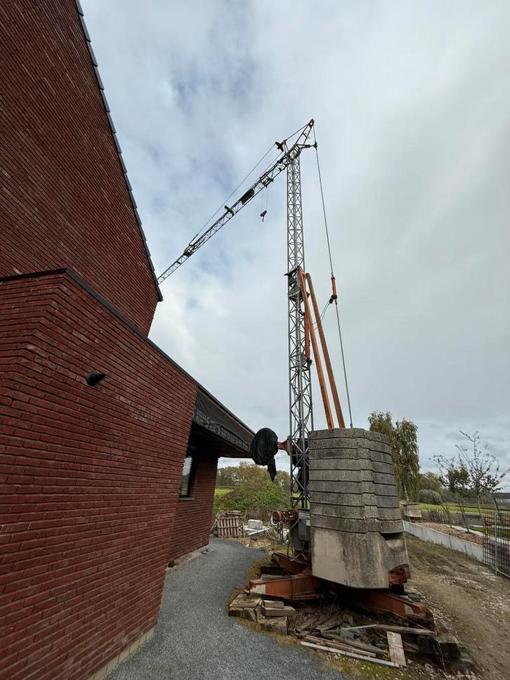 Bouwkraan Arcomet 230V, Zakelijke goederen, Machines en Bouw | Kranen en Graafmachines, Kraan, Ophalen