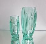 R. Schrötter, duo BULLET (lens) Vazen, Rosice Glassworks., Ophalen of Verzenden