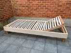 Eenpersoonsbedje met lattenbodem, 90 cm, Enlèvement, Bois, Modern