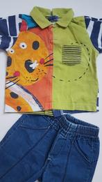 CATIMINI Ensemble pantalon + t-shirt chat 3 mois/60 cm, Kinderen en Baby's, Babykleding | Maat 62, Gebruikt, Ophalen of Verzenden