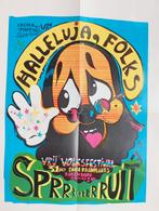 affiche Spruit Dageraadplaats Antwerpen George Smits 1971, Antiek en Kunst, Ophalen of Verzenden