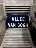 Emaille naambord, Ophalen, Gebruikt