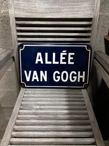 Emaille naambord beschikbaar voor biedingen