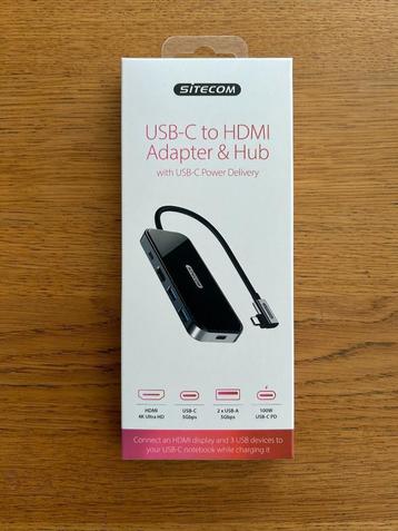 Sitecom USB-C to  HDMI adapter & hub USB-C Power Delivery beschikbaar voor biedingen