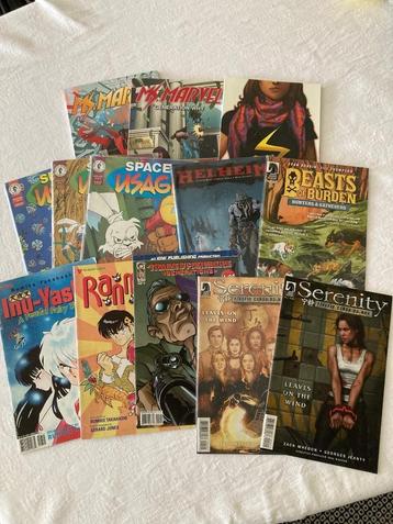 Verschillende comics beschikbaar voor biedingen