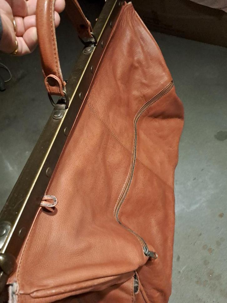 Vintage reistas, Handtassen en Accessoires, Tassen | Reistassen en Weekendtassen, Gebruikt, Ophalen