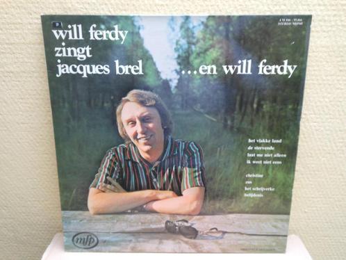 Vinyl LP "Will Ferdy zingt Jacques Brel ...en Will Ferdy", CD & DVD, Vinyles | Néerlandophone, Enlèvement