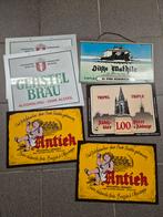 Plastiek bier reclame plakkaten, Verzamelen, Ophalen