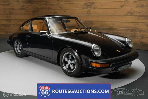 Porsche 912E 1976 | Route 66 auctions, Auto's, Oldtimers, Bedrijf, Te koop, Porsche, Benzine, Coupé, 2 deurs, Handgeschakeld, Zwart