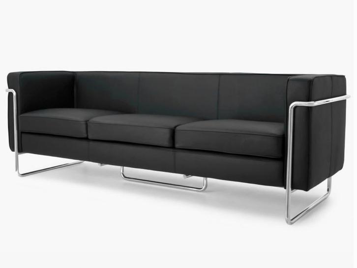 'Bauhaus' sofa MO-77 Marcel Olsen, Huis en Inrichting, Zetels | Zetels, Gebruikt, Rechte bank, Driepersoons, 200 tot 250 cm, 75 tot 100 cm