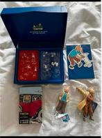 Kuifje verzameling. Kaarten poppetjes etc, Ophalen of Verzenden, Kuifje, Zo goed als nieuw