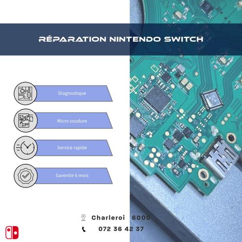 Réparation | Nintendo Switch | Electronique, Consoles de jeu & Jeux vidéo, Consoles de jeu | Nintendo Switch, Neuf, Switch Original