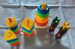 Stapelringen en blokjes Fisher Price; stapelblokjes, Ophalen, Gebruikt