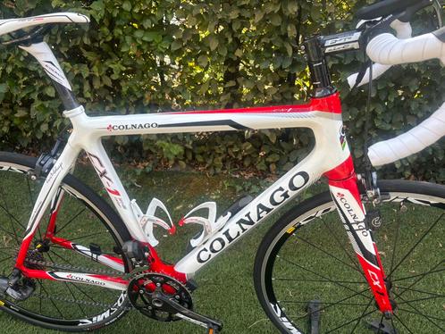 Colnago Cx1 di2 Carbon + extra cc + Mio 505 nav, Fietsen en Brommers, Fietsen | Racefietsen, Carbon, Ophalen