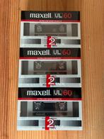 Lot de 6x Cassettes audios maxell, Cd's en Dvd's, Cassettebandjes, 2 t/m 25 bandjes, Overige genres, Ophalen of Verzenden, Nieuw in verpakking