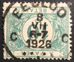 1922. TX33. Afst: EECLOO 1926., Met stempel, Ophalen of Verzenden, Gestempeld