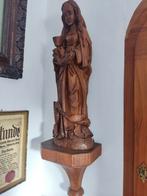 Religieus houten beeld, Antiek en Kunst, Antiek | Religieuze voorwerpen, Ophalen of Verzenden