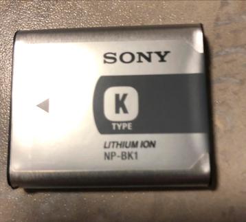 Sony Lithium ion NP-BK1 disponible aux enchères