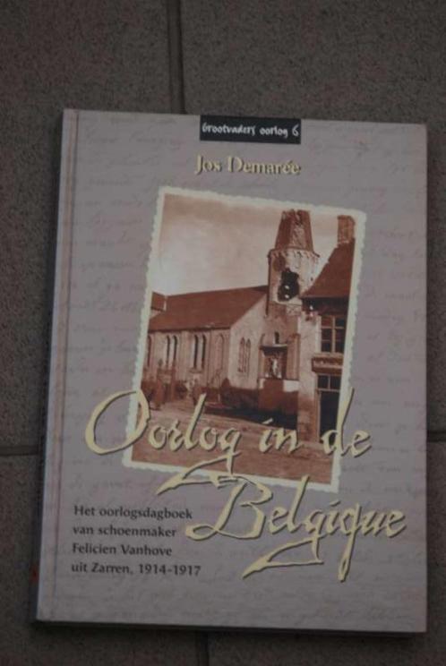 Oorlog in de Belgique oorlogsdagboek van schoenmaker Vanhove, Boeken, Oorlog en Militair, Gelezen, Ophalen of Verzenden