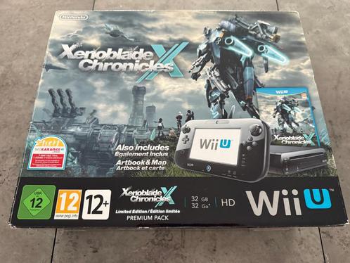 Xenoblade Chronicles X Limited Edition Wii U + Controllers, Games en Spelcomputers, Spelcomputers | Nintendo Wii U, Gebruikt, Met 2 controllers