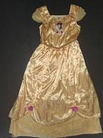 Prinsessenjurk kleed Belle Disneyland maat 122 128, Ophalen of Verzenden, Zo goed als nieuw