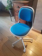 Chaise bureau enfant ikea orfjall, Huis en Inrichting, Bureaustoelen, Ophalen, Zo goed als nieuw, Blauw, Bureaustoel
