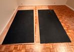 Tapis en caoutchouc pour sol sportif 2 pièces, Sports & Fitness, Enlèvement, Comme neuf