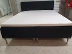 Tempur boxspring 180x200 cm, Huis en Inrichting, Ophalen, Zwart, Tweepersoons, Zo goed als nieuw