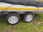 Aanhanger 4meter bak 750 kg, Verzenden, Zo goed als nieuw, X, X