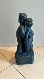 Statue femme / homme, Antiquités & Art, Art | Sculptures & Bois