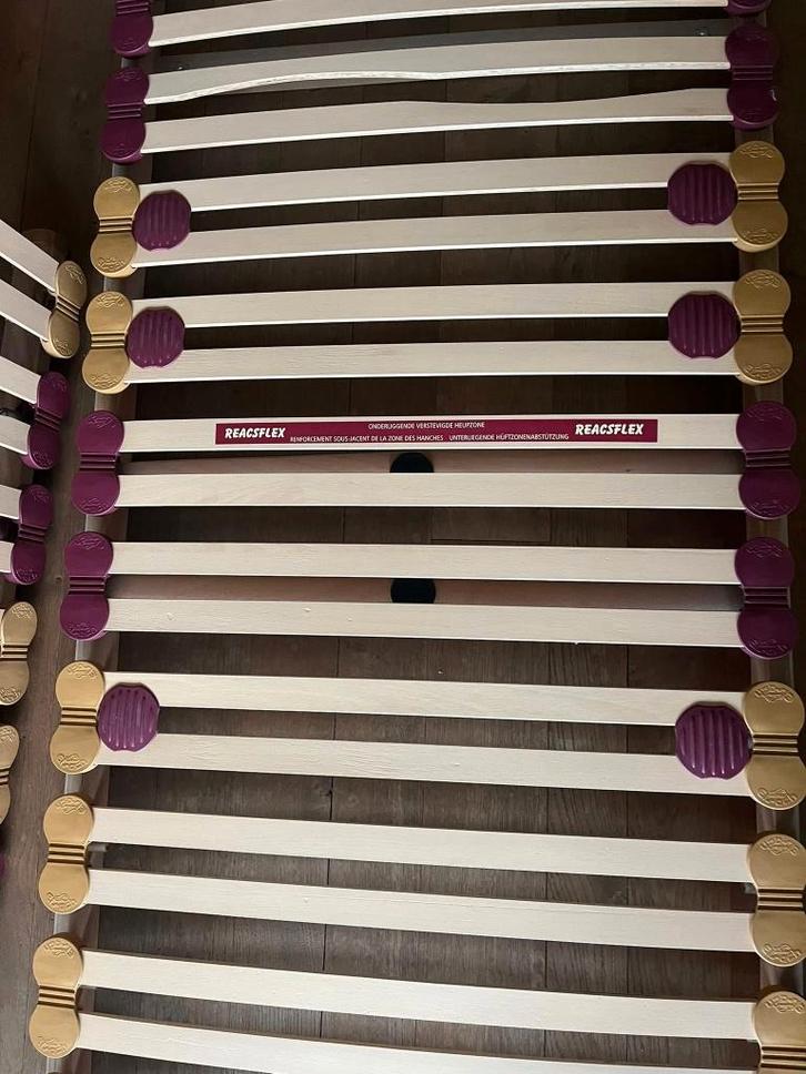 Sommiers 80 cm, Huis en Inrichting, Slaapkamer | Matrassen en Bedbodems, Gebruikt, Bedbodem, 80 cm, 200 cm, Tweepersoons, Ophalen