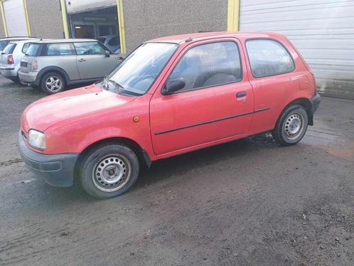 NISSAN MICRA AUTOMATIQUE ECHANGE POSSIBLE, Auto's, Nissan, Bedrijf, Micra, Benzine, Euro 2, 3 deurs, Automaat, Rood, Beige, Stof