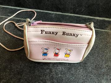 klein roos handtasje Funny Bunny beschikbaar voor biedingen