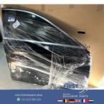 W205 S205 DEUR RECHTS VOOR ZWART Mercedes C Klasse 2014-2020, Droite, Porte, Utilisé, Enlèvement ou Envoi