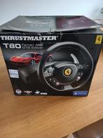 PS4. Thrusmaster T80 Ferrari 488 GTB-editie, Games en Spelcomputers, Ophalen, Zo goed als nieuw, Stuur of Pedalen, PlayStation 4