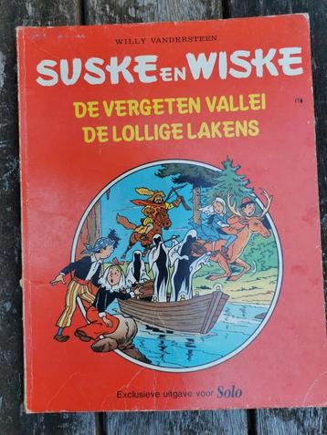 Suske en Wiske - De vergeten vallei - De lollige lakens. beschikbaar voor biedingen