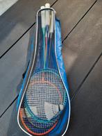 Artengo badminton set 4 rackets,1 pluimpje, hoes, Sport en Fitness, Badminton, Ophalen, Zo goed als nieuw, Racket(s)