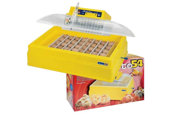 NOVITAL BROEDMACHINE COVATUTTO 54 MET KEERMOTOR, Dieren en Toebehoren, Pluimvee | Toebehoren, Zo goed als nieuw, Broedmachine