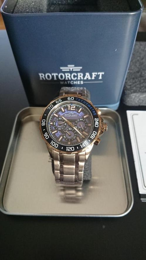 Montre Rotorcraft Oslo (neuve), Handtassen en Accessoires, Horloges | Heren, Nieuw, Polshorloge, Overige merken, Staal, Staal