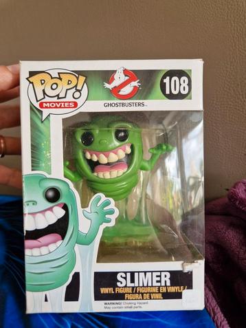 Funko pop 108 , slimer , ghostbusters beschikbaar voor biedingen