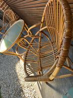 Vintage ROHÉ  loungeset bamboe rotan, Tuin en Terras, Tuinsets en Loungesets, Ophalen, Rotan, Loungeset
