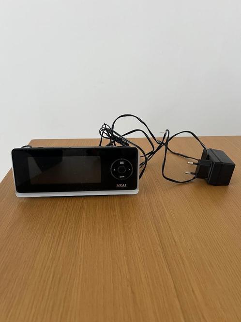 AKAI digitale klokradio wekker, Elektronische apparatuur, Wekkers, Zo goed als nieuw, Digitaal, Ophalen