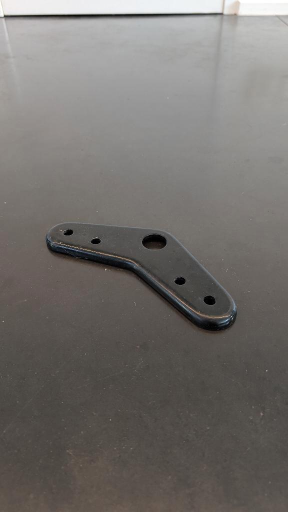 Stuurplaat Zwart Dax, Fietsen en Brommers, Brommeronderdelen | Algemeen, Nieuw, Frame, Ophalen of Verzenden