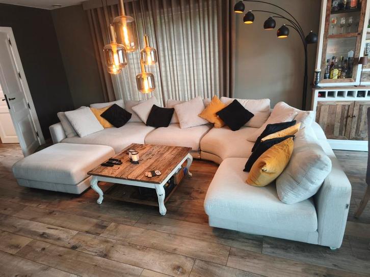 Sofa modulair OLTA Stone, Huis en Inrichting, Zetels | Zetels en Chaises Longues, Zo goed als nieuw, Stof, Ophalen