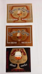 Cuvée de Ciney, étiquettes (195), Collections, Marques de bière, Comme neuf, Enlèvement ou Envoi