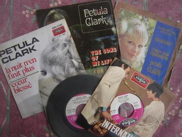 5 x singel PETULA CLARK beschikbaar voor biedingen
