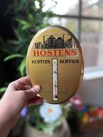 1950s Glacoïde reclamebord Hostens Koffies, Ophalen of Verzenden, Zo goed als nieuw, Reclamebord