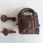 serrures indiennes anciennes - 19/18 siècle, Antiquités & Art, Antiquités | Outils & Instruments, Enlèvement ou Envoi